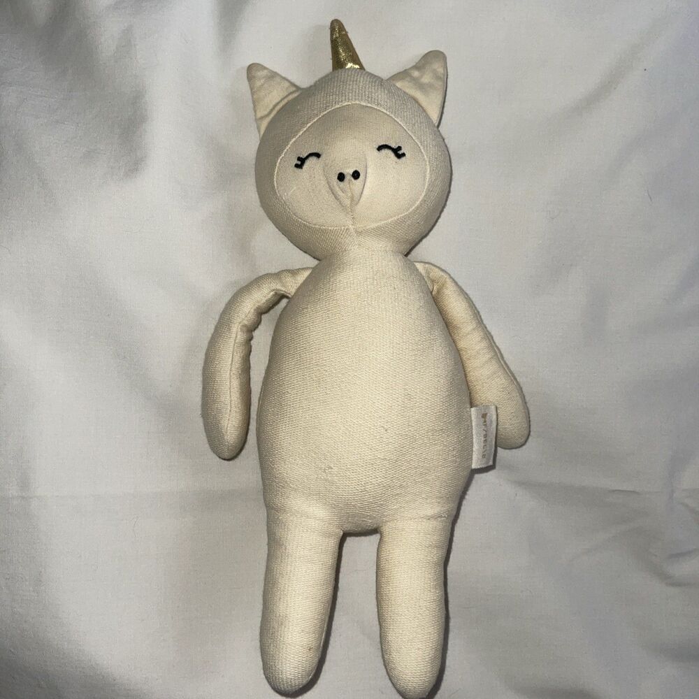 Fabelab 13” Unicorn Plush Organic Toy Style 1005636121
